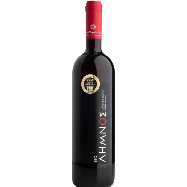 ΒΙΟ Λήμνος ερυθρός ξηρός Limnos Organic Wines 750ml