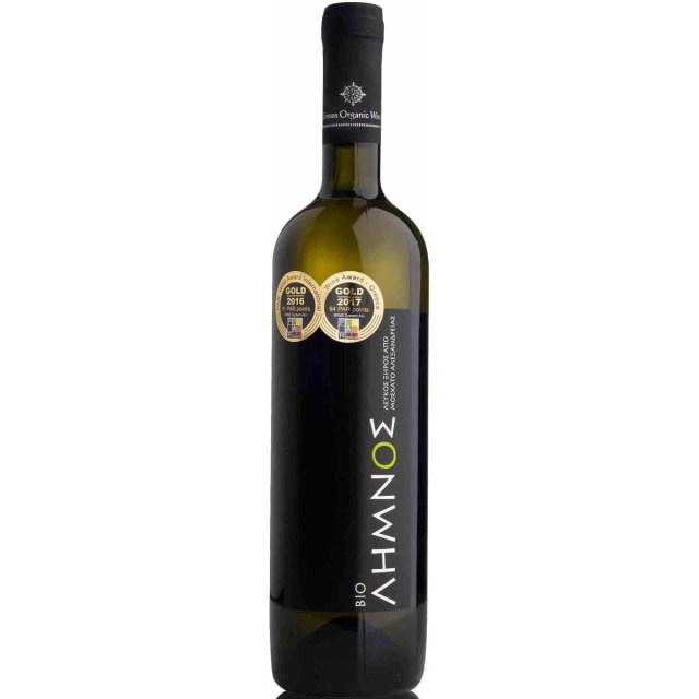 ΒΙΟ Λήμνος  λευκός ξηρός Limnos Organic Wines 750ml