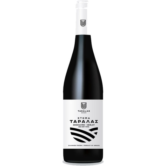 Ξινόμαυρο Merlot  ερυθρός ξηρός Ταραλάς 750ml