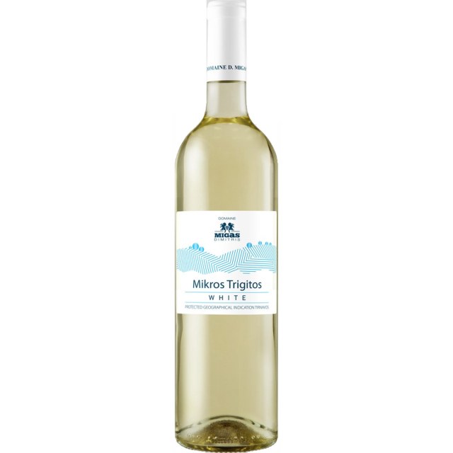 Μικρός τρυγητός  λευκός ξηρός Μίγας 750ml