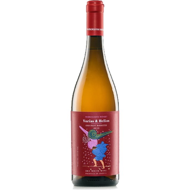 “Vorias & Helios” Orange Ροδίτης  λευκός ξηρός Μαρκόγιαννη 750ml