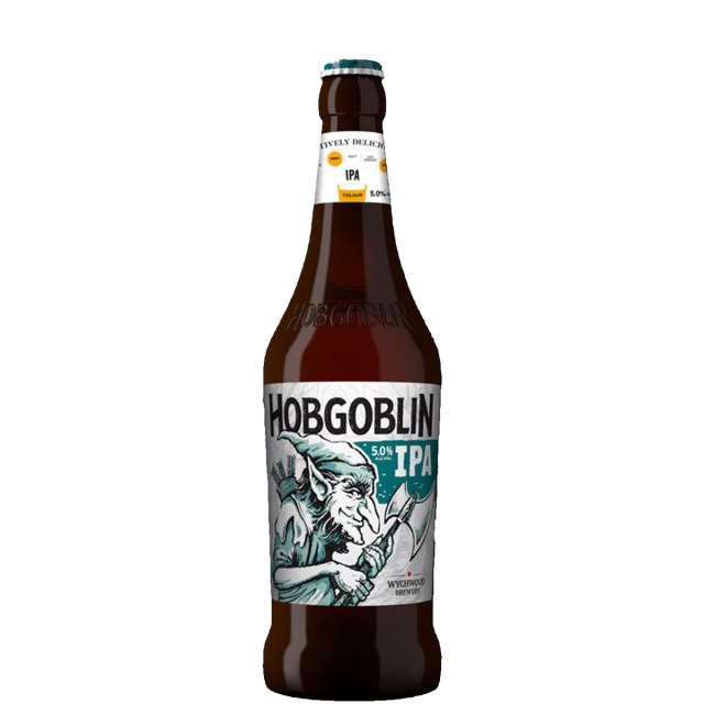 Hobgoblin IPA, bottle & can 500ml