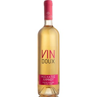 VIN ROUX Λήμνος λευκός γλυκός οίνος-λικ΄έρ Limnos Organic Wines 750ml