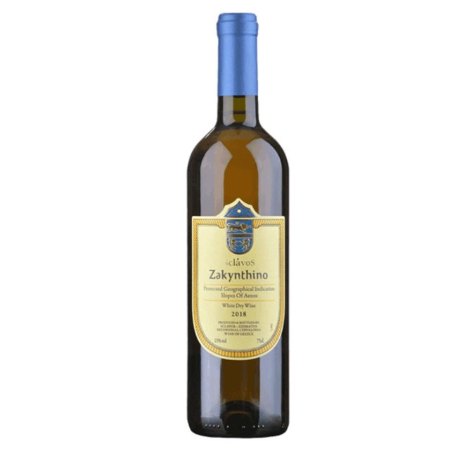 Λευκό Ξηρό Ζακυνθινό Κτήμα Σκλάβος 750ml