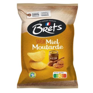 Brets Chips Miel Moutarde 125gr