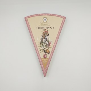 Choco pizza white chocolate with cappuccino 80gr