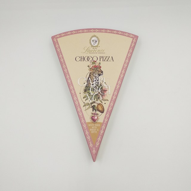 Choco pizza white chocolate with cappuccino 80gr