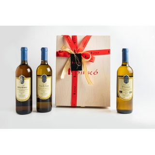 Κασετίνα τριών θέσεων Οινικό με τρείς φιάλες του κτήματος Σκλάβου 750ml