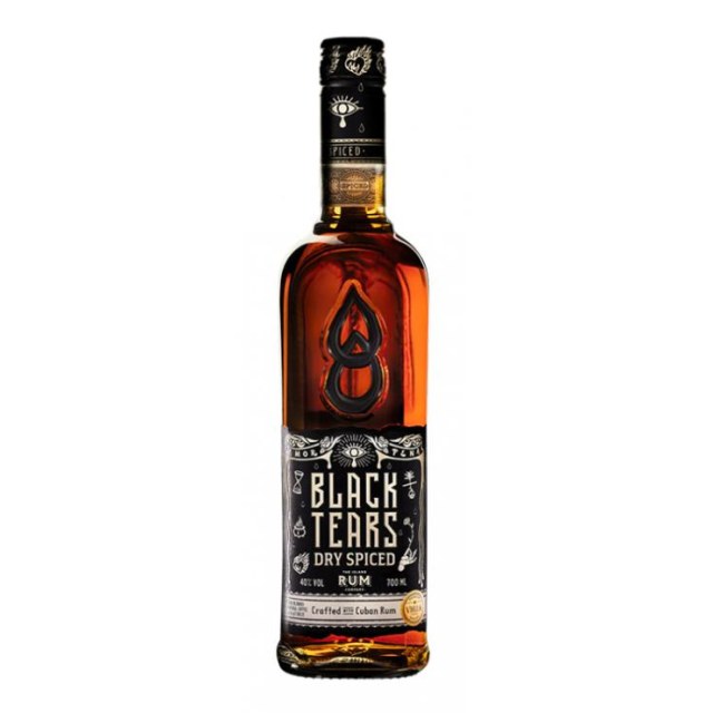 Black Tears Spiced Rum 700ml