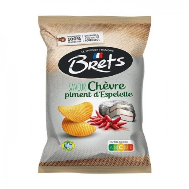 Brets Chevre Piment d'Espelette 125gr