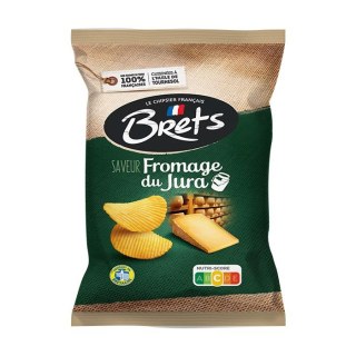Brets Chips Fromage du Jura 125gr