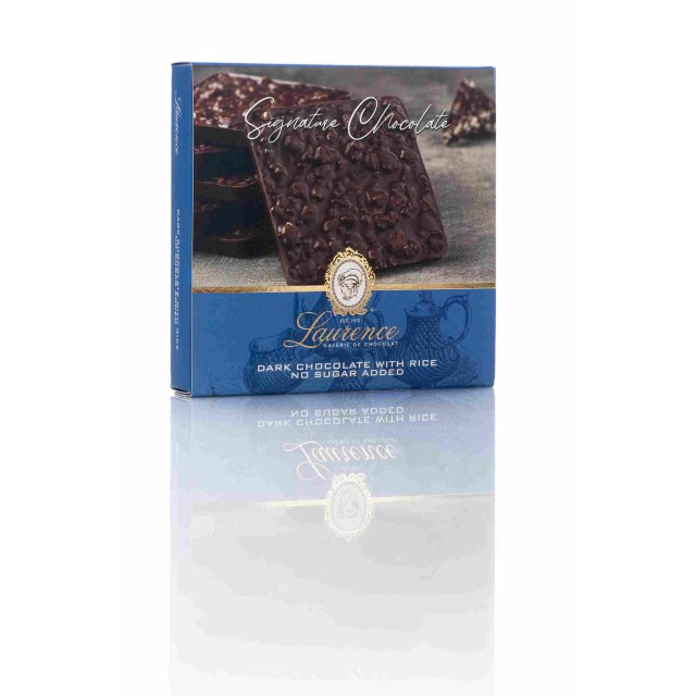 Dark Chocolate With Rice No Sugar Added LAURENCE 100gr
