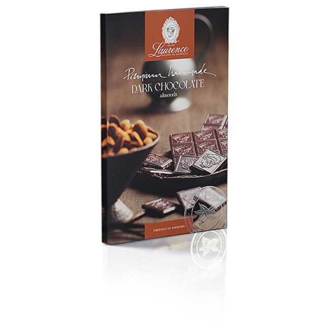 Laurence Premium Dark Chocolate Almonds 80gr
