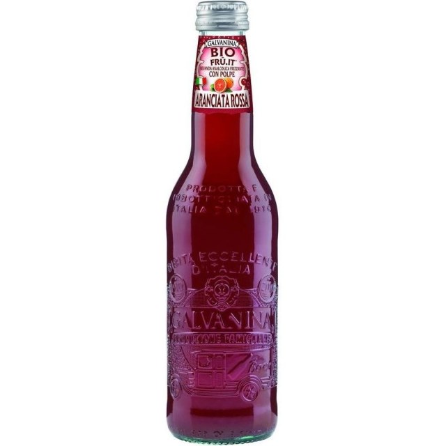 Galvanina Fruit Bio Aranciata Rossa Car.Nera 355ml
