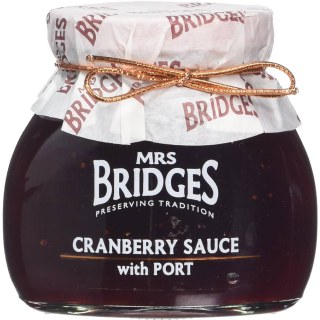 Mrs Bridges Cranberry Sauce With Port 340gr