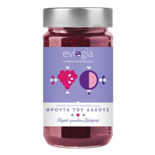 Μαρμελάδα φρούτα του δάσους Evlogia 280gr