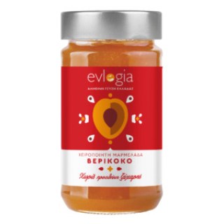 Μαρμελάδα βερίκοκο evlogia 280gr