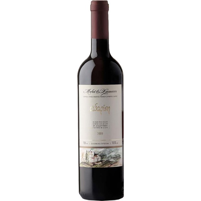 Merlot-Ξινόμαυρο Αϊδαρίνη 750ml