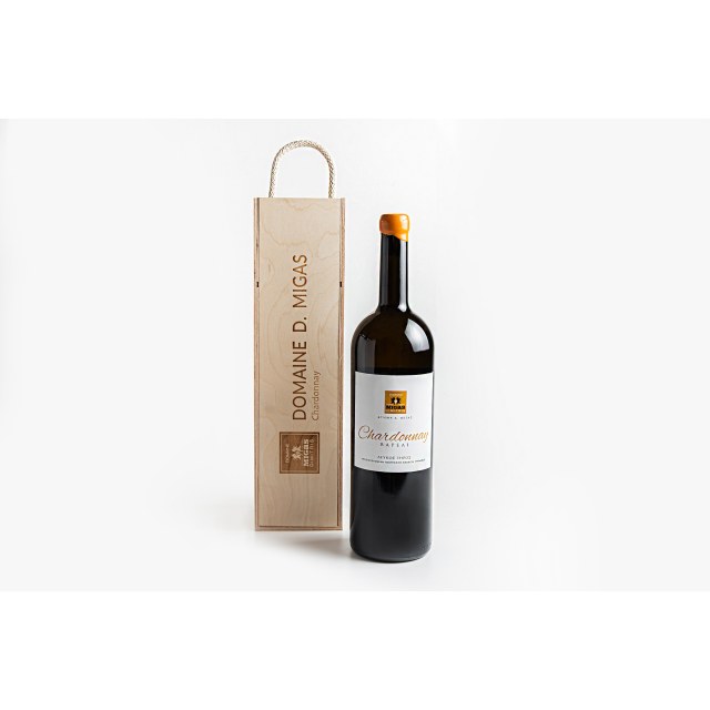 Κασετίνα μίας θέσης Domaine D. Migas Chardonnay 1,5L