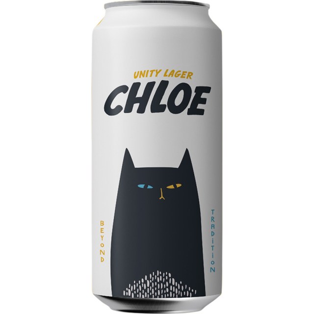 Chloe Unity lager strange brew 440ml