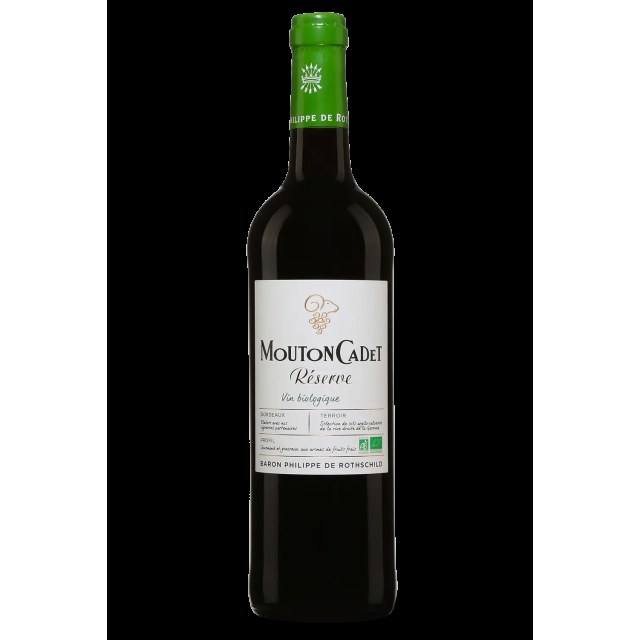 Mouton Cadet Rouge Bio, Baron Philippe de Rothschild 750ml