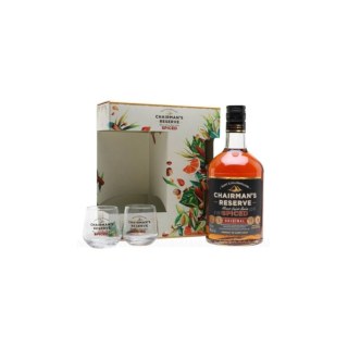 Chairman’s Reserve Spiced Rum Gift Pack 700ml