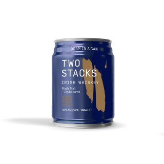 TWO STACKS DRAM IN A CAN-SINGLE MALT- DOUBLE BARREL 100ml