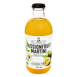 SIR JAMES PASSION FRUIT MARTINI  MOCKTAIL ALCOHOL FREE 250ml