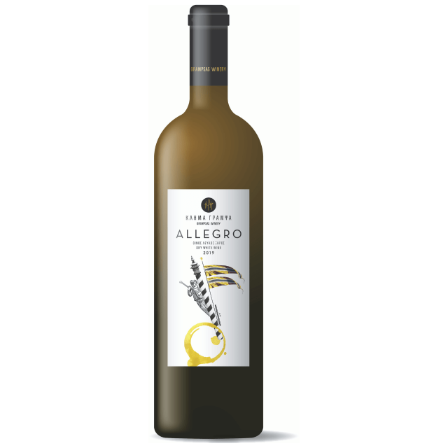 ALLEGRO ΛΕΥΚΟΣ ΞΗΡΟΣ ΚΤΗΜΑ ΓΡΑΜΨΑ 750ml 