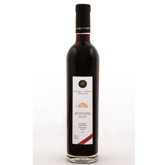 ΗΛΙΟΥ ΦΩΣ ΕΡΥΘΡΟΣ ΓΛΥΚΟΣ ΚΤΗΜΑ ΓΡΑΜΨΑΣ 750ml