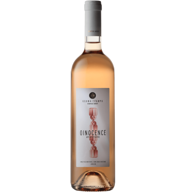 OINOCENCE ΡΟΖΕ ΗΜΙΓΛΥΚΟΣ ΚΤΗΜΑ ΓΡΑΜΨΑ 750ml